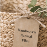 handwoven natural fiber storage basket – eco friendly jute & seagrass organizer